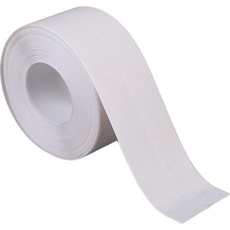 Waterproof silicone tape 3.2 m x 38 mm – Anti-mold product for kitchen and bathroom – Tool-free installation (1/5)