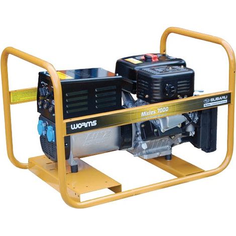 Imer - Groupe de soudage 6kW 230V Monophasé EX40 - Worms - MIXTE 7000 EX