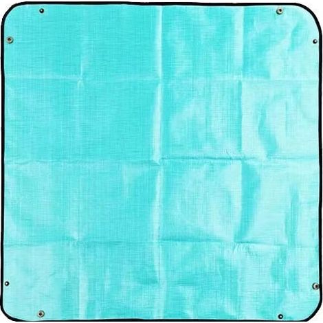 2 tapis de jardinage de 50 x 50 cm, tapis de plantation pour jardinage domestique, plantes succulentes vertes (1/5)