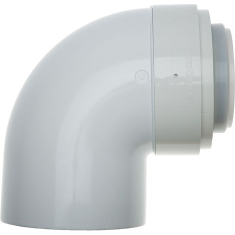Brötje Bogen 87 Grad konzentrisch für DN 80/125, PPs/AL (1/3)