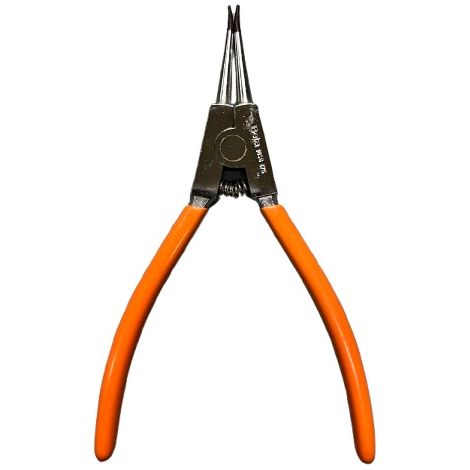 BETA 1036-175 PINZA BECCHI DRITTI LUCIDIPUNTALI NERI PER ANELLI ELASTICI DI SICUREZZA PER ALBERI MANICI RICOPERTI IN PVC