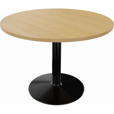 Table ronde de réunion avec pied central Moka
