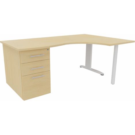 Bureau compact individuel sur caisson Ophrys (1/5)