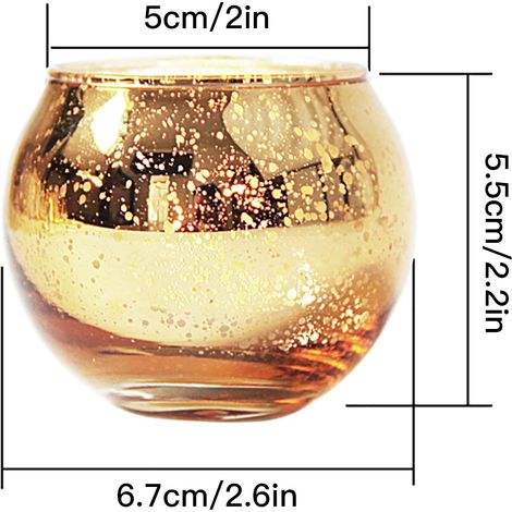 Bougeoir en verre à faire soi-même (1/5)
