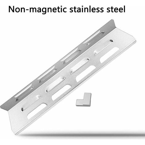 Pièce détachée pour barbecue et plancha,BBQ Plaque de Chaleur en Acier Inoxydable de Remplacement / Bouclier - Lot de 4 -