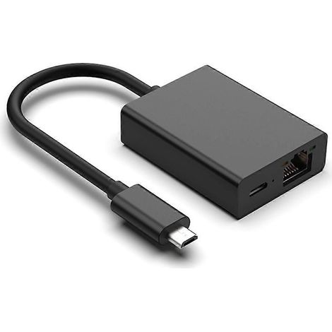 Carte réseau micro-USB Ethernet 100M pour routeur/commutateur Ethernet 4K (1/4)