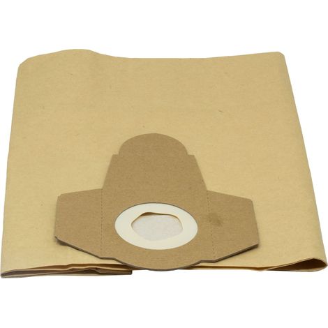 Papierfilterbeutel 20 L, 5er-Pack (hohe Reißfestigkeit, braun) 30250132