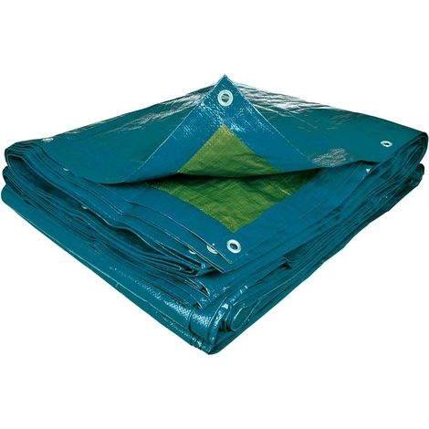 TERRE JARDIN - Lona para leña 70g/m2 Azul 1.5 x 6
