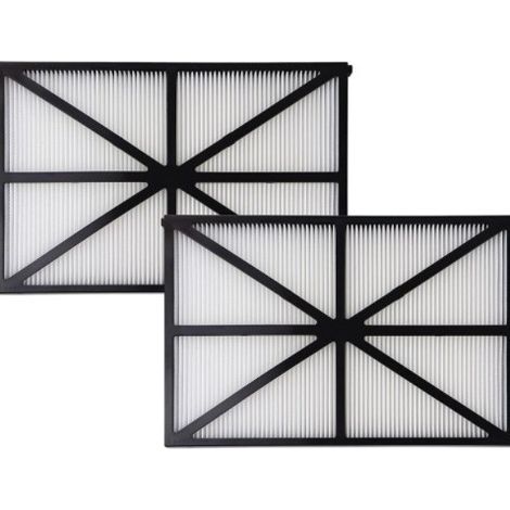 Paquete de 2 paneles de filtro para robot Tiger Shark - RCX70101PAK2 - Negro. (1/3)