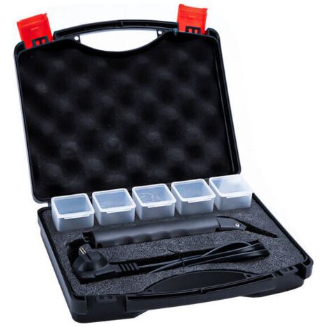 Machine de réparation en Plastique de Voitures, Kit de Pistolet d'agrafeuse à Chaud avec Fil de soudage, Machine de soudage pour Pare Choc la réparation du Plastique,220V (1/5)