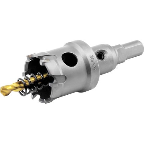 Scie Cloche de TCT Carbure en Métal, Tungstène Foret Trépans pour Métal, l'acier inoxydable, fonte, fer, Aluminium, laiton et plastique (1/5)