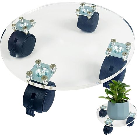 für Pflanzgefäße rollende Basis Blumentopfständer mit Rollen