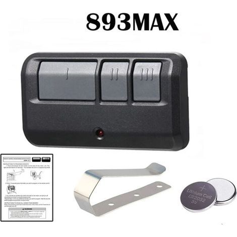 Fernbedienung für Garagentoröffner für Chamberlain Liftmaster 893MAX und Sears Craftsman 890MAX (1/5)