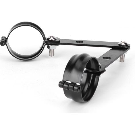 Support de phare de moto noir, fixation par fourche, accessoire universel compatible avec Yamaha 41-51 mm (1/5)