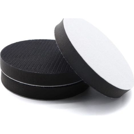 Schaumstoff-Polierpads – geeignet zum Polieren von Holz, Autolackierungen usw. – 3er-Pack, porenfrei, 100 mm (1/5)