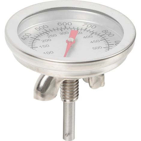 Thermomètre Four Acier Inoxydable pour Barbecue et Cuisine Mesure (1/5)
