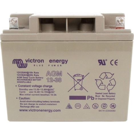 Batterie AGM 12V - 38 Ah Victron (1/4)