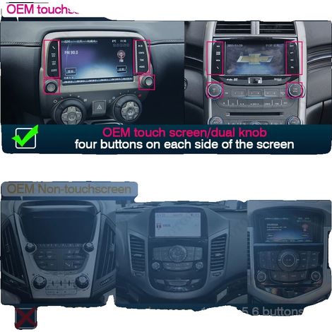 Boîte Décodeur, Prend en Charge CarPlay et Android Auto, Compatibilité Caméra, Écran tactile OEM (1/2)