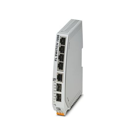 Switch Ethernet Phoenix Contact FL SWITCH 1000 5 Ports RJ45, 10/100Mbit/s, montage Rail DIN 24V c.c. ( Prix pour 1 )