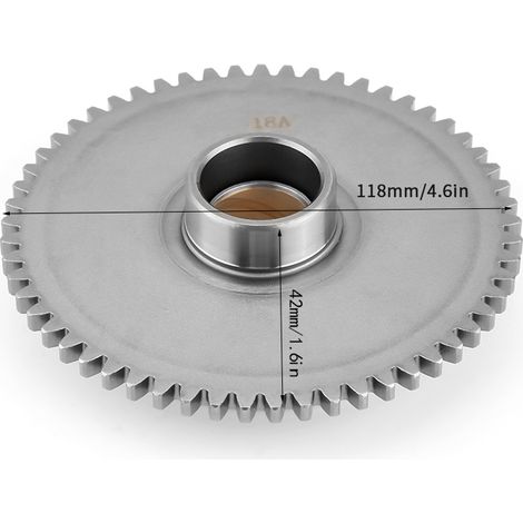 Embrayage de démarrage moteur moto pour Lifan Zongshen Loncin CG200 CG250, kit complet 200 250, pièce robuste (1/5)