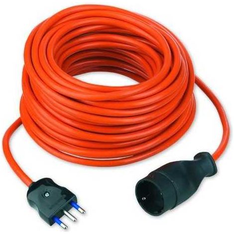 Extensiones de jardín Enchufe + Enchufe 16A + T 3X1,5 m. 15 Art. 01574