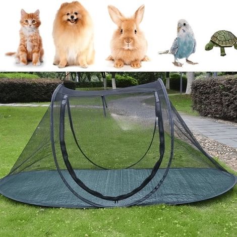 1 unidad, Tienda portátil, Negra, Caseta plegable para gatos y perros, Pequeña, 1186350CM, Tienda portátil para gatos (1/5)