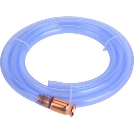 Tuyau de siphon - - 6ft x 1/2 pouce - PVC transparent - Auto-amorçant - Antistatique (1/4)