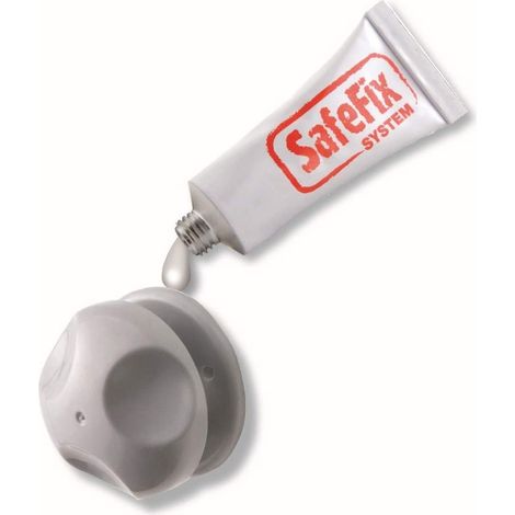 Jeu de 2 attaches avec silicone