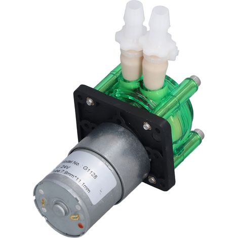 Pompe péristaltique dosage auto-amorçante haut débit tuyau BPT anticorrosion 700 mL/min 24V 300mA (1/5)