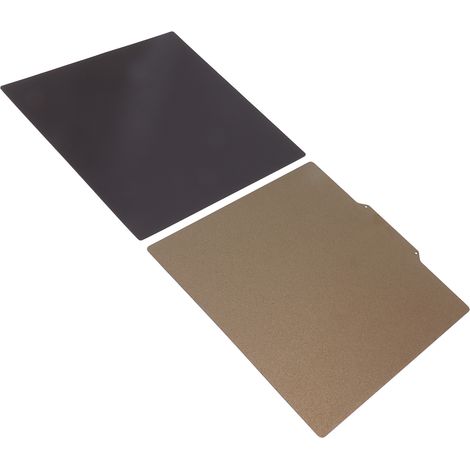 Plateau magnétique double face PEI 255x255mm pour Voron 2.4, Trident, imprimantes 3D, ressort acier, adhésion optimale (1/5)