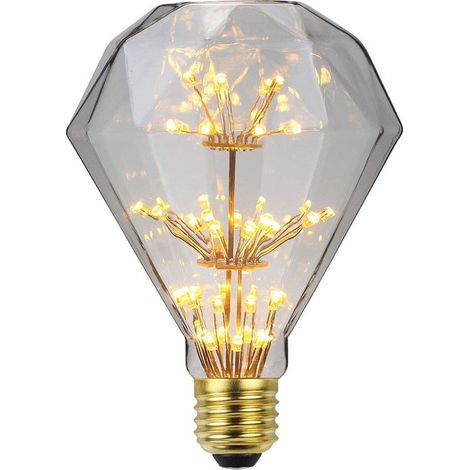 Ampoule LED rétro, ampoule Edison RGB effet feux d'artifice, ampoule décorative 3W E27 (1/5)