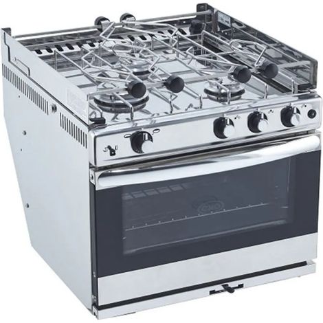 Cocina de gas eno bretagne 3 quemadores horno 19L (1/3)