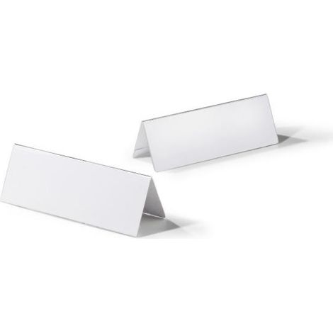 DURABLE  Targhetta per nome da tavolo in acrilico  alt x largh (1/4)
