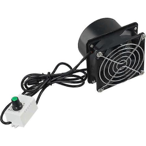 Ventilateur extracteur de fumée avec contrôle de vitesse USB, extracteur de fumée, ventilateur d'évacuation des fumées pour conduit d'évacuation, vitesse réglable par USB (1/5)