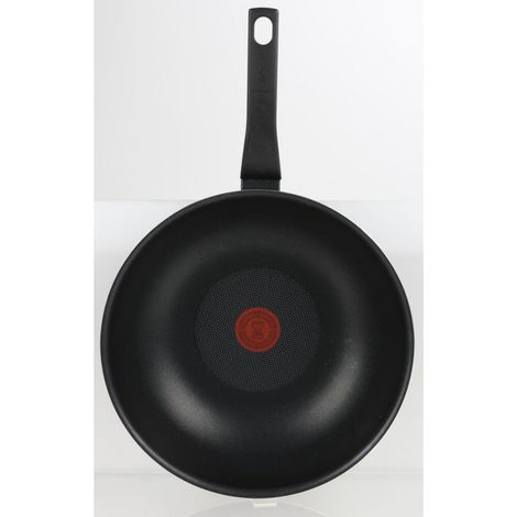 Tefal Wokpfanne 28cm Schwarz Antihaft Braten Kochen Küche Schmoren Gemüse Speise (1/5)