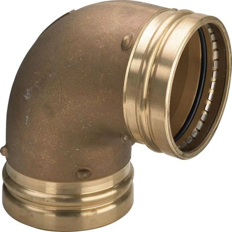 Viega Codo Profipress Sanpress XL 90 grados, d 76,1mm bronce rojo Modelo 2216XL, 350697