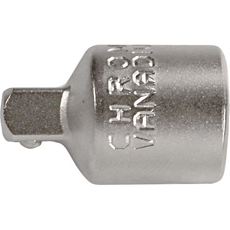 Adapter 07901SB 10 mm (3/8') Premium Chrom-Vanadium Verchromt