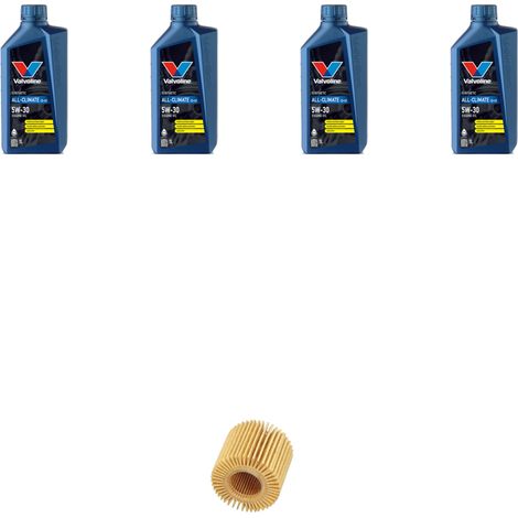 Kit filtro olio e 4L compatibile con Subaru Justy IV 1.0 12v 51kw dal 2007 (1/5)