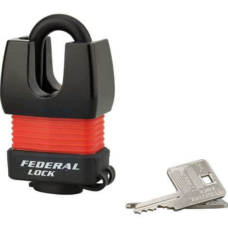 Cadenas à clé Docker UNIKEY (achetez-en plusieurs, ouvrez avec la même clé), 45mm, 2 clés - THIRARD (1/5)