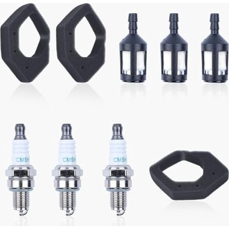 Kit de bougies d'allumage en mousse pour filtres à air pour Honda GX25 GX25N GX25NT HHT25S moteur (1/3)