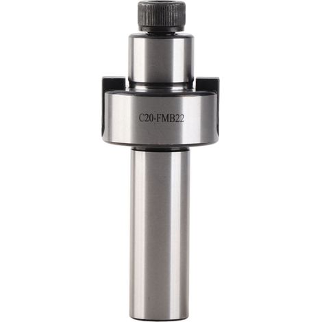 Porte-fraise face C20-FMB22 pour fraisage CNC tour métaux acier allié 40cr (1/5)