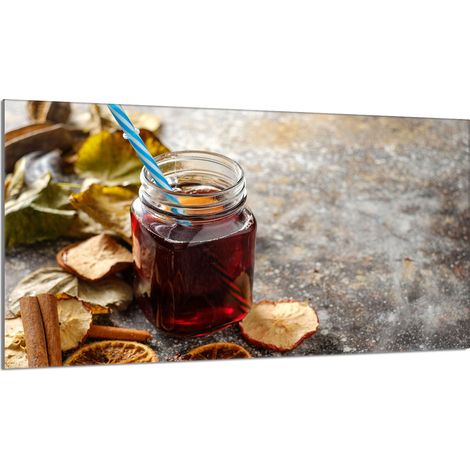 Glasschutzplatte für den Herd 90x52 Food (1/5)