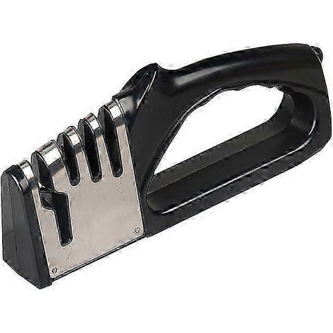 Affûteur de couteaux de cuisine 4 en 1, kit d'affûtage multifonctionnel, accessoire de cuisine adapté aux couteaux de cuisine, couteaux de chef et couteaux de précision. (1/3)