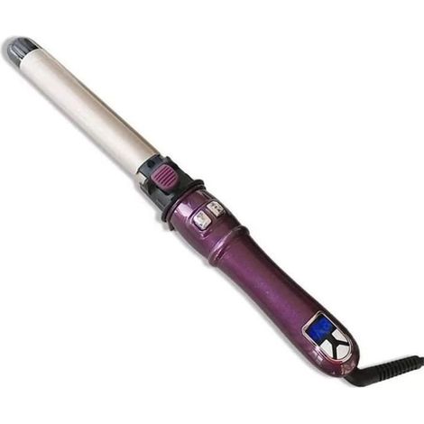Bâton de cheveux en céramique rotatif, fer à fr r automatique professionnel est le meilleur pour les cheveux longs ou courts (1/4)