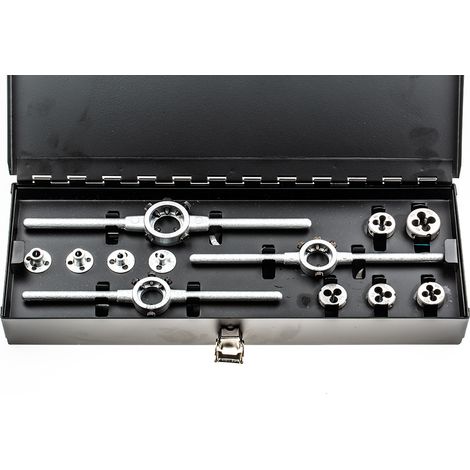 Kit de filetage RS PRO 12 pièces ( Prix pour 1 Jeu ) (1/4)