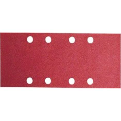 BOSCH - 10 FOGLI ABRASIVI PER LEVIGATRICE ORBITALE - G80 93X230MM - QUALITA' ROSSA