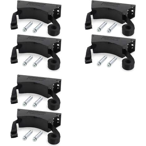 Support mural pour bouteille de propane, porte-bouteille de gaz avec vis, lot de 6WHBYV (1/4)