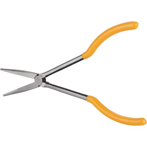 Spitzzange aus 55er Stahl, gerade, lange Spitzzange, hochhartes Handwerkzeug (1/5)