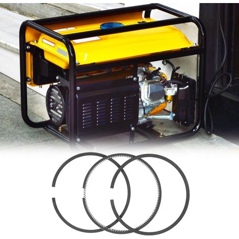 Pièces détachées pour groupe électrogène diesel monocylindre refroidi par air, pompe à eau pour mini-motoculteur 178F, épaisseur des segments de piston pour machines agricoles : 1,5 mm (1/5)