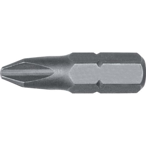 Embout 1/4" DIN3126 C6,3 PH 2x25mm a10 pièces.FORTIS (1/3)